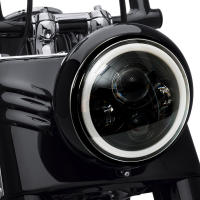 Faros De Motocicleta LED Redondos De 7.5 Pulgadas Universal Cafe Racer Luz De Distancia Refit Faro De Motocicleta 40w - details 5