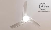 Ventilador de Techo con Mando a Distancia, Temporizador y Luz LED Cecotec EnergySilence Aero 560. Potencia Luz 60 W, 132 cm de Diámetro, 3 Aspas, 3 Velocidades, Función Invierno, Diseño en gris - details 1