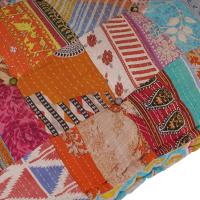 Cojín de sofá de palets vidaXL de tela patchwork - details 4