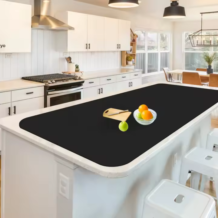 Mantel De Silicona Lavable Para Cocina Y Mesa De Comedor Tamaño 23.6''x78.74'' Protector De Encimera Moderno Ecológico - 1