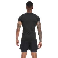 Camiseta De Compresión Para Hombre Quick-Drying Transpirable Con Mangas Cortas Estampada Elasticidad Para Fitness Gimnasio Running Y Deportes Tallas S-3XL - details 11