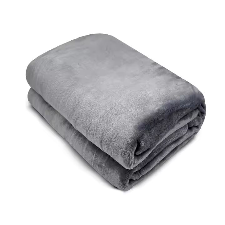 HOMESOL®  Manta sedalina para Cama Sofá y Sillón, Manta Polar Lisa de Tacto Suave Super Caliente para Adulto y Niño,Sin Arrugas - 1