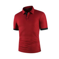 Camisa Polo Para Hombre Manga Corta Color Contraste Moda Casual Verano Ropa Streetwear Top Regular Polyester Antipelusa - details 10