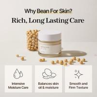 Crema facial hidratante intensiva Bean Cream, suaviza y nutre la piel, cuida los poros y el sebo, cuidado de la piel de vidrio coreano, 50 ml - details 2
