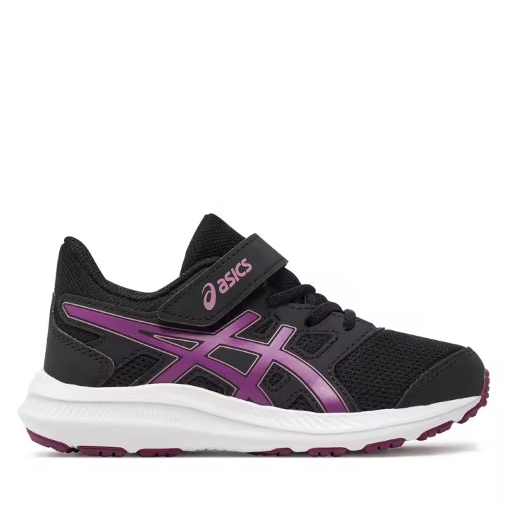 Zapatillas Asics Jolt 4 Ps Negro Violeta Blackberry Running 1014A299-007 - 1