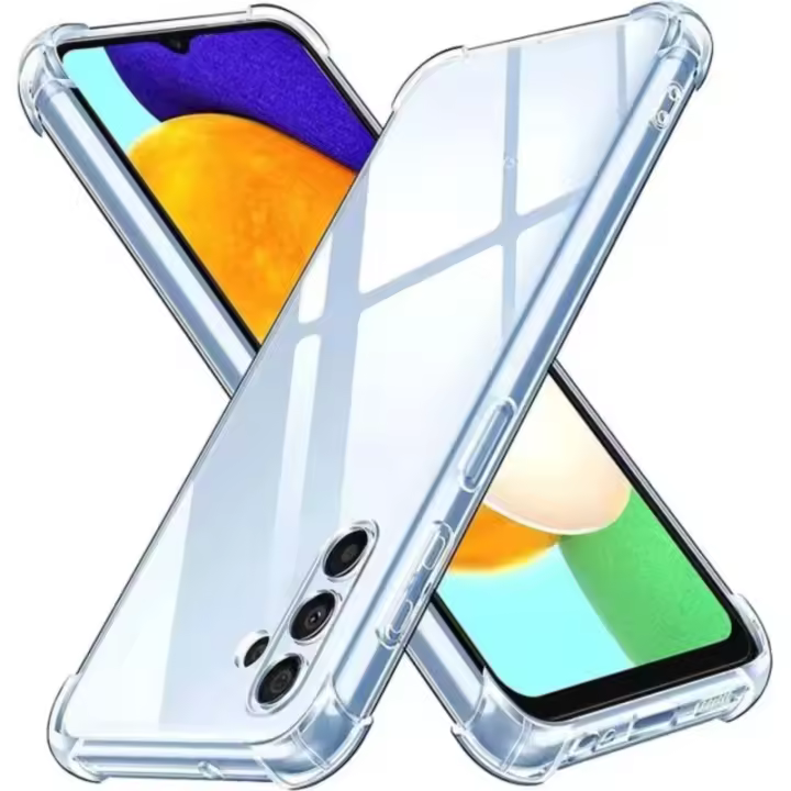 Funda De Silicona Transparente Para Samsung Galaxy A05 A05S A15 A04s A04 A04E A14 A24 4G A34 A54 5G Antigolpes Y Resistentes a Arañazos Y Huellas 1.5MM - 1