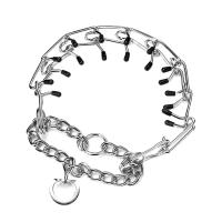 Collar De Entrenamiento Para Perros Con Punzón Y Tiras De Goma Cómodas Cuerda De Acero Inoxidable Ajustable Desmontable Para Todas Las Etapas De La Vida Del Perro - details 1