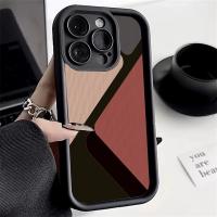 Funda De Silicona Para iPhone Con Patrón De Rayas Y Retícula De Zorro Moda Compatible Con Modelos 15 14 13 12 11 pro Max XS X XR 7 8 plus SE 2020 Cubierta Suave Antigolpes Y Anti-Resbaladizo - details 5