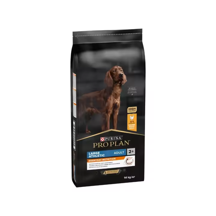 PRO PLAN - Everyday Nutrition Large Athletic Adult (14 kg) - Pienso seco para Perros Adultos de Raza Grande y Atlética (Pollo) - 1