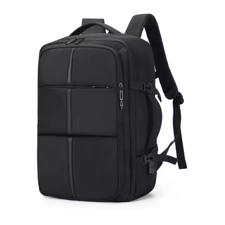Mochila de viaje, mochila expandible convertible for llevar en el Bolso, mochila for computadora portáthil, mochilas casuales de Negocios con Puerto de carga USB, Bolsa de senderismo for el fin de SEMA - 1