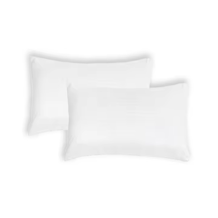 Textilwi - 2 Fundas de Almohada con Cremallera, Transpirables y Suaves, 100% Poliéster - Ideal para Almohadas de diferentes tamaños (70cm/80cm/90cm/105cm/135cm/150cm) - 1