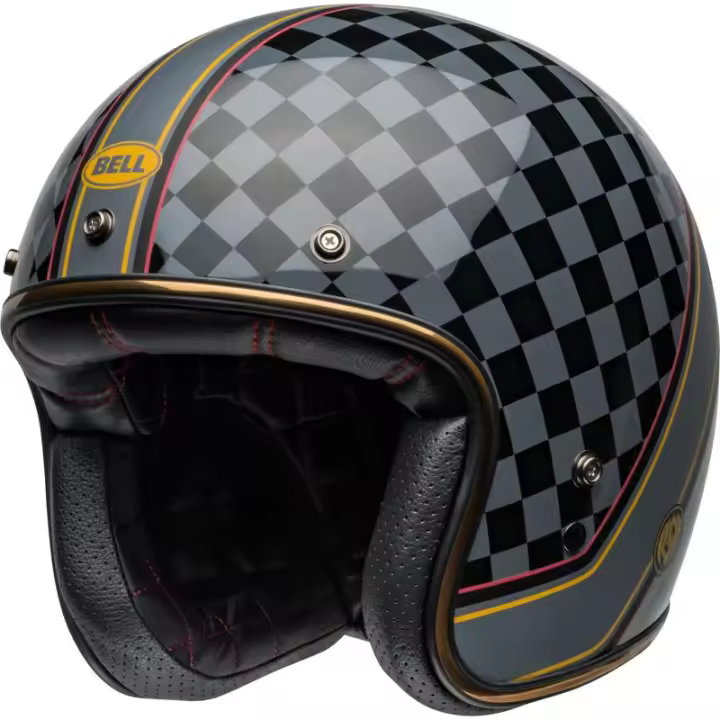 Casco BELL Custom 500 - RSD Wreakers Gloss Black/Gold - 1