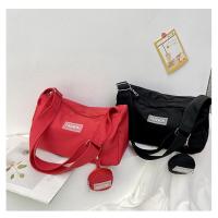 Bolso Bandolera De Gran Capacidad Estilo Coreano Otoño/Invierno Moda Casual Versátil Ligero De Oxford Para Mujer - details 1