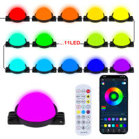 Cadena De Luces LED Festoon 10M Con 25LED Control Remoto Y APP RGB Impermeable Para Decoración De Jardín Y Navidad Iluminación Exterior - details 1