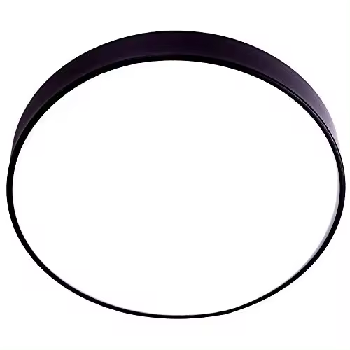 TECNOLUX EURO LED PANEL SUPERFICIE 600 X 600 REDONDA NEGRO 38W 6400K - 1