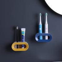 Soporte de cepillo de dientes autoadhesivo, soporte de cepillo de dientes Blue Wall - details 0