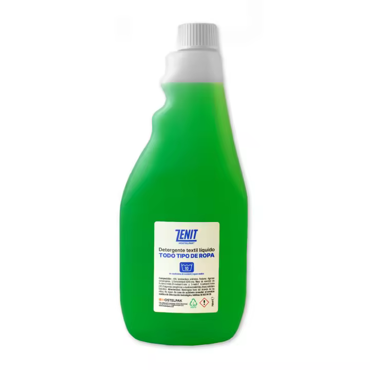 Detergente Líquido Zenit By Hostelpak | Soluciones Efectivas para Ropa Impecable | Lavandería y Tintorería - 1