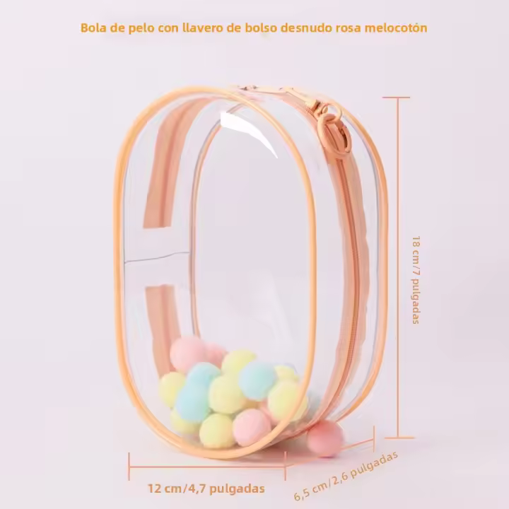 Cubierta Inteligente Para Muñeca Labubu Pop Mart 12*6.5*18cm PVC Translúcido Alta Calidad Protectora Para Juguetes Infantiles Disponible En Diferentes Colores - 1