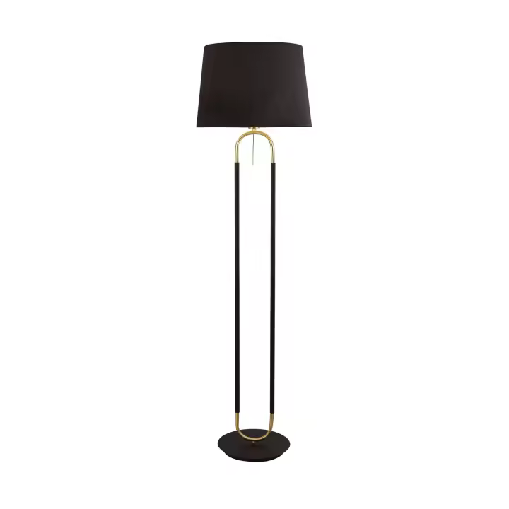 Contemporáneo Jazz Acero Negro Latón Tejido 1 Luz E27 - 1