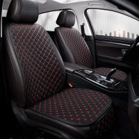 Cubiertas De Asiento De Coche Universal En Cuero PU Para Todas Las Estaciones Protector De Asiento Delantero Y Trasero Almohadilla Cojín Mat Accesorios Interiores De Auto Con Bolsa De Almacenamiento - details 2