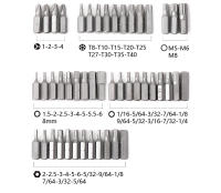Set De 100 Piezas De Puntas De Destornillador PROSTORMER En Cromo Vanadio CR-V Herramienta De Reparación Hexagonal Phillips Tri-Arbolillo Kit De Herramientas Manuales Magnético - details 4