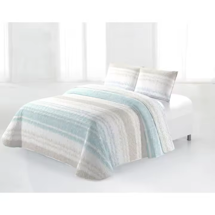Colcha Bouti, Modelo Carvin, Multicolor, Varios tamaños disponibles, Miracle Home - 1