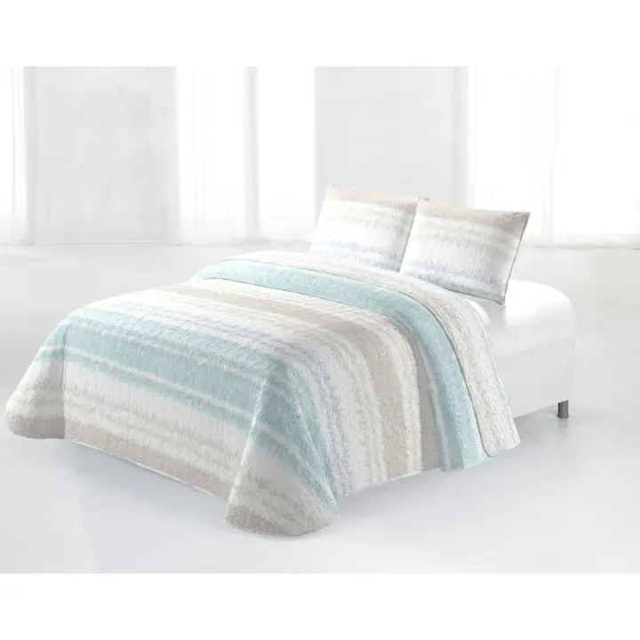 Colcha Bouti, Modelo Carvin, Multicolor, Varios tamaños disponibles, Miracle Home - 1