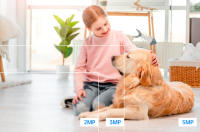 Cámara Inteligente WiFi Tuya Para Mascotas 4K 8MP HD Vídeo Visión Nocturna Alarma AI Mini Cámara De Seguridad Doméstica Para Perros Gatos Y Bebés - details 3