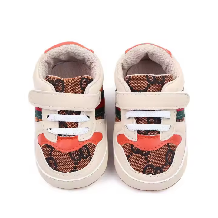 Zapatillas De Bebé Recién Nacido Niñas Antideslizantes Primera Caminadora Moda Deportiva Casual 0-18M Material Superior EVA - 1