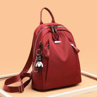 Mochila informal de de de gran capacidad para mujer, bolso hombro tela impermeable, antirrobo, estil - details 28