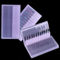 Caja De Almacenamiento Para Brocas De Uñas Llenas De 24 Huecos En Plástico Con Portabrocas Y Exhibidor De Herramientas Para Uñas - details 0