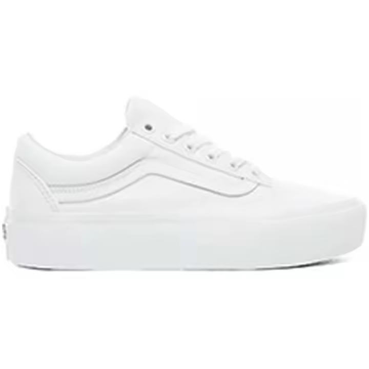 Zapatillas Vans Ward Platform para mujer en color blanco - 1