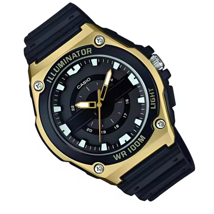 Reloj analógico Casio MWC-100H-9AV water resistant 100m - 1