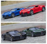 Modelo De Coche Bugatti 1:24 Con Voz Y Luz Coche De Juguete De Metal De Simulación Alta Colección Regalo Para Niños A409 Rojo Verde Azul Negro - details 9