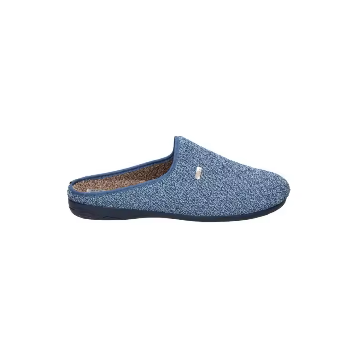 Zapatillas de estar por casa hombre COSDAM 13501 MARINO CHINELA RIZO BICOLOR MARINO 35138 25V - 1