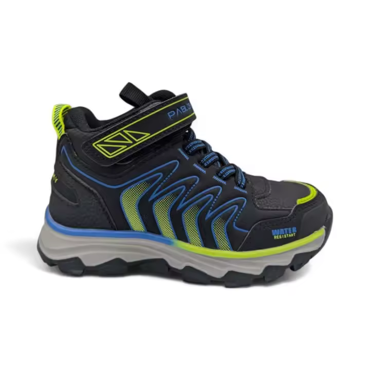 Zapatillas marca Pablosky para infantil en color negro - 1