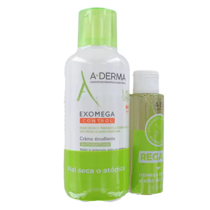 Pierre Fabre A-derma Exomega control crema emoliente ANTI RASCADO 400ml* - 1