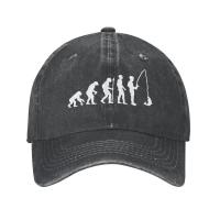 Gorra De Béisbol Casual Snapback Evolución De Pesca Primavera Verano Unisex Protección Solar Algodón Ajustable Estilo Hip Hop - details 0