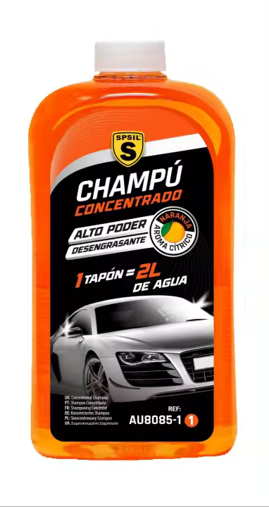 Champú concentrado para coche 1L NARANJA - 1