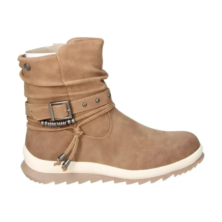BOTINES REFRESH 170932 MODA JOVEN CAMEL - 1