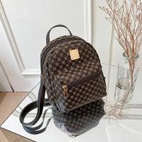 Mochila De Moda Para Niñas Mochila Pequeña Para Escuela Bolso Cruzable Versátil Con Cierre De Cremallera Bolsa Diaria Para Compras - details 9