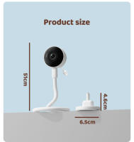 Cámara De Seguridad Para Bebé Con Visión Nocturna Infrarroja Y Control Remoto APP WiFi Monitoreo De Temperatura Y Ruido Cámara Inteligente Para El Hogar - details 13