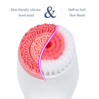Nueva Cepillo De Limpieza Sonic Nu Face Rotativo Sistema De Spa Facial Galvanica Profundo Limpieza Y Eliminación De Quistes Negro USB Incluido Rejuvenecimiento De Piel Hidratación Tensado - details 6