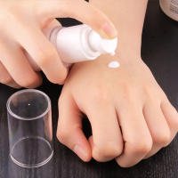 Botella De Seringa De Vaciado Aireless Para Cosméticos 15ml 30ml 50ml Recargable Viajera Transparente Contenedor De Loción Crema Serum - details 2