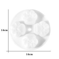 Molde De Goma Silicona Para Pastel Con Patrón De Huella De Perro Y Pata De Gato Herramientas De Hornear Para Cocina Molde De Mousse Y Gelatina Hechas a Mano - details 1