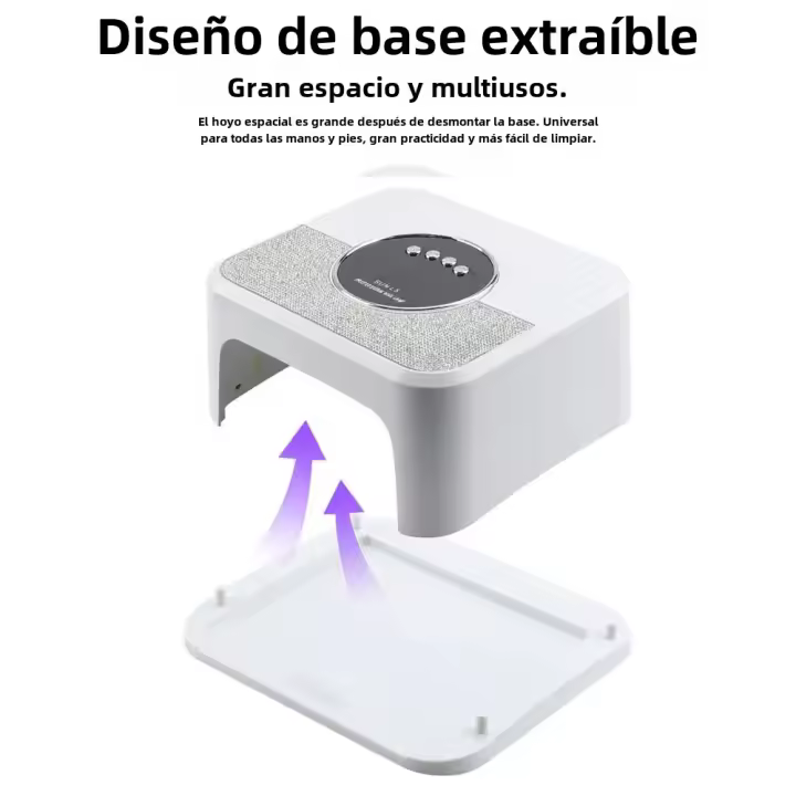 Secador De Uñas Profesional sunL5 260W Con Sensor De Movimiento Para Curar Todos Los Polvos De Uñas LED Lámpara UV Para Manicura Y Pedicura - 1