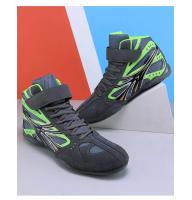 Zapatos De Lucha Libresas Para Hombres Zapatillas De Entrenamiento Cómodas Equipo Deportivo Original Zapatos De Lucha Material Microfibra Mesh Suela De Goma - details 2