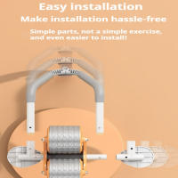 Rueda De Abdominales Con Soporte De Codo Y Rebound Automático Equipo De Fitness Para El Hogar Integrado Con Plank Soporte Ideal Para Ejercicios De Fortalecimiento De Músculos - details 12