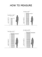 Cortinas De Lino Japonés Grueso Para Dormitorios Y Salones Translúcidas Semi-Oscurecedoras Para Instalación Lateral - details 0