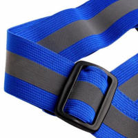 Chaleco De Seguridad Elástico Ajustable Para Correr Y Ciclar Con Cinturones Reflejos Nocturnos Para Adultos Y Niños Ropa Deportiva Con Bandas Adelantadas Unisex Material De Poliéster - details 13